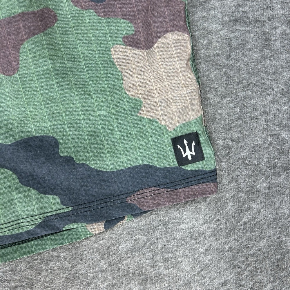 Forged Fightwear Shorts Mens 30 Woodland Camouflage Camo Drawstring MMA training - Picture 2 of 10